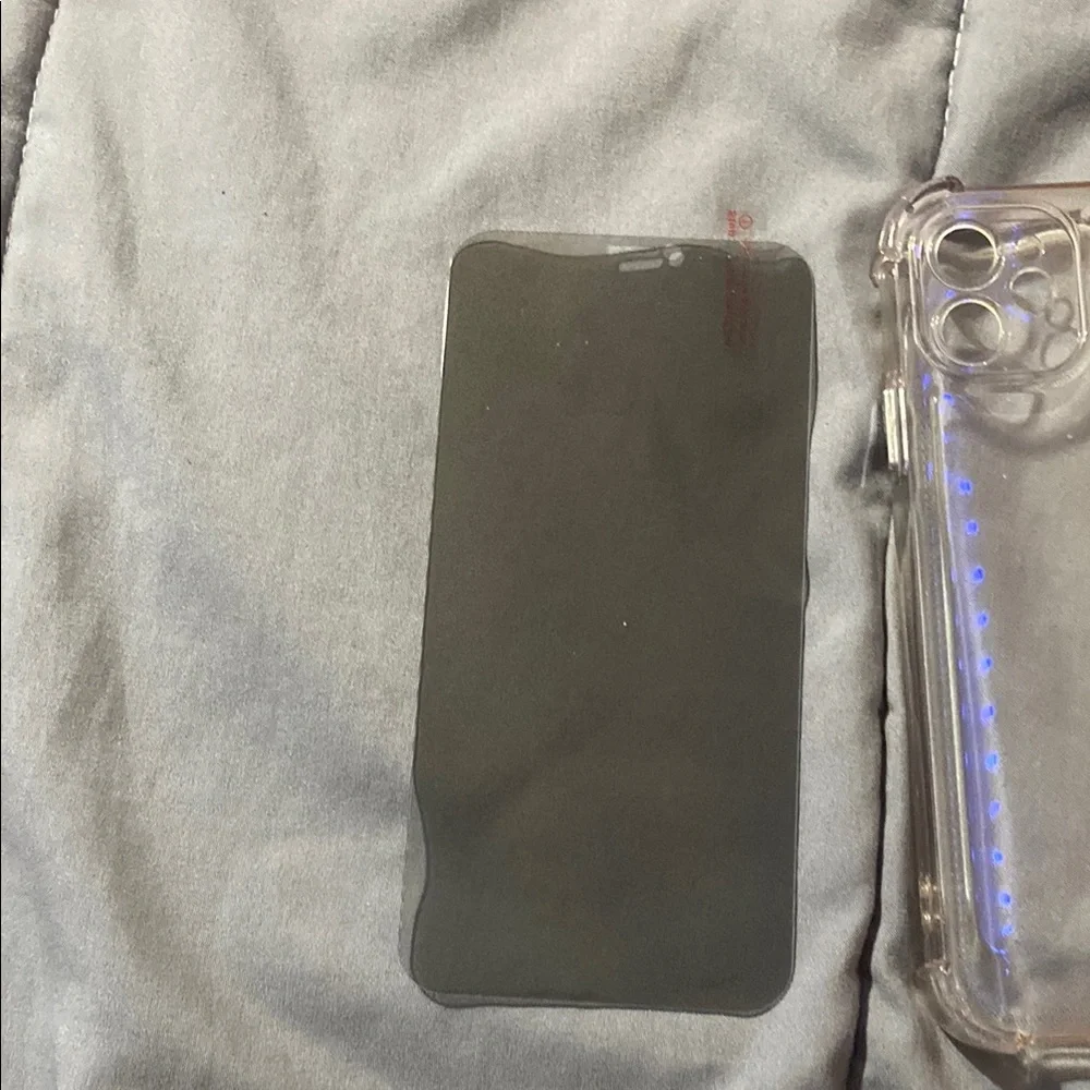 Clear Protective Phone Case with Screen Protector